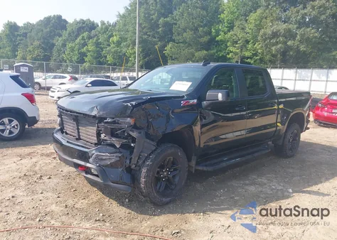 2020 Chevrolet Silverado K1500 Lt Trail Boss из США, поврежденный, VIN 1GCPYFED9LZ194159